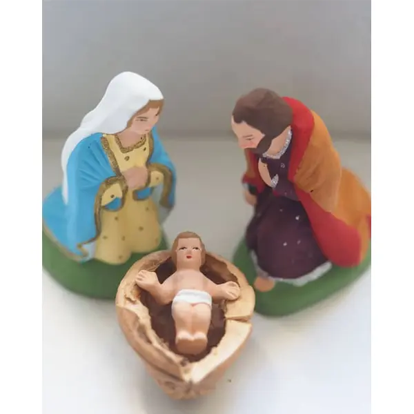 Crèche complète santons Carbonel - 7 cm