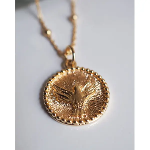 Collier Esprit Saint perlé