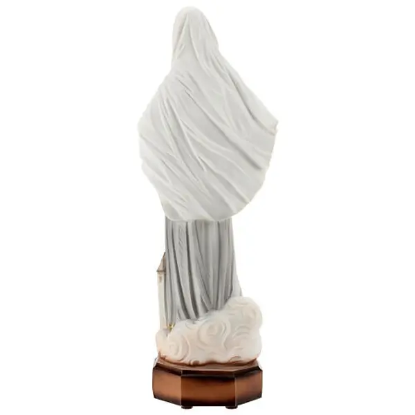 Notre-Dame de Medjugorje église poudre de marbre 30 cm EXTÉRIEUR