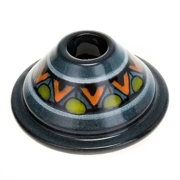candélabre rond, petite taille, céramique
