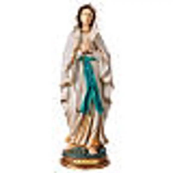 Notre-Dame de Lourdes 40 cm statue résine
