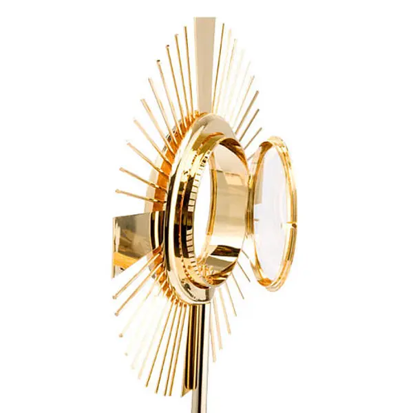 Ostensoir classique hostie concélébration