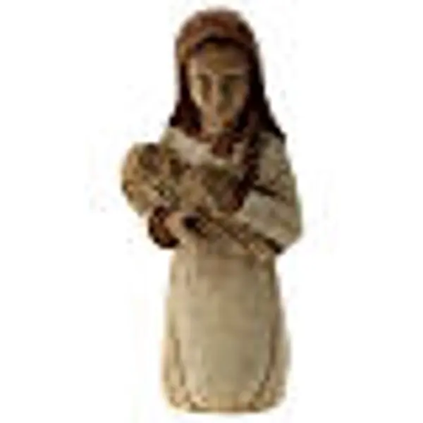 Bergère ocre épis enfant Crèche Paysanne