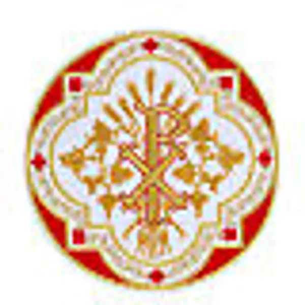 Pièce non adhésive Chi-Rho 17 cm couleurs liturgiques