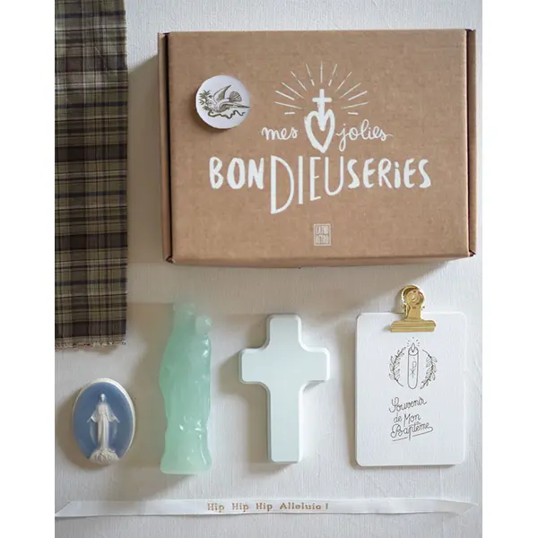 Box de Baptême bleu