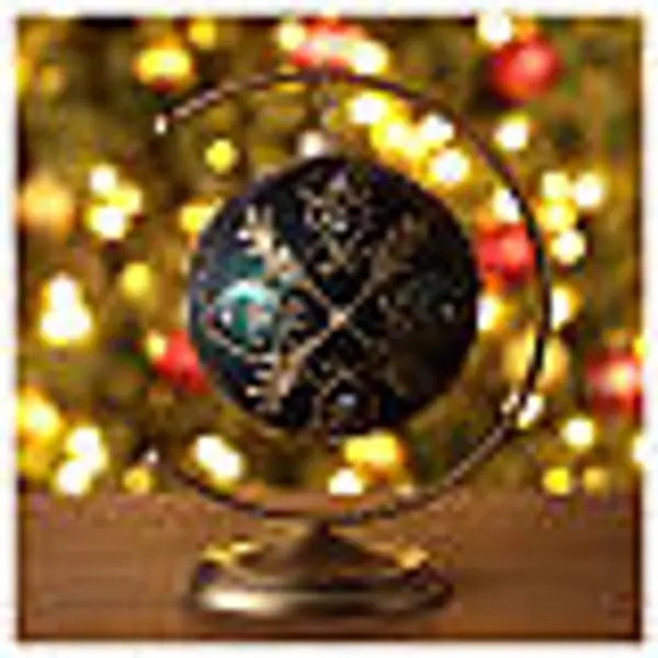 Boule de Noël vert foncé avec motif coeurs verre soufflé 100 mm
