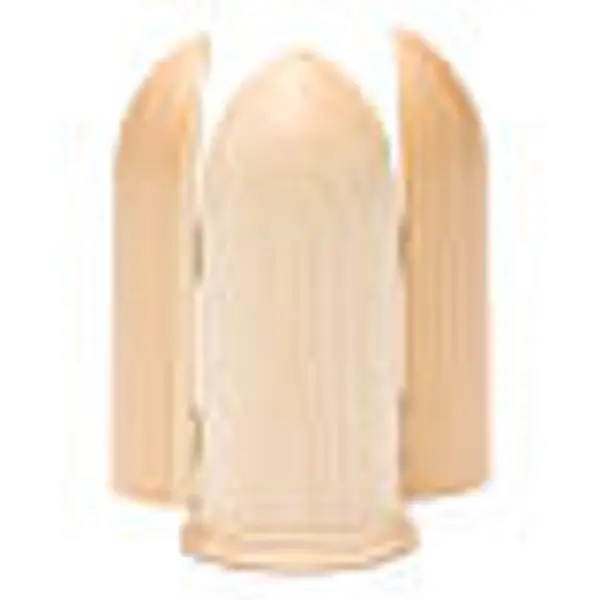 Statue Notre Dame de la Protection dans niche bois peint