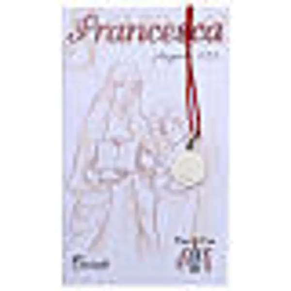 Médaille Ste Françoise Romaine argent 925 rhodié 10 mm