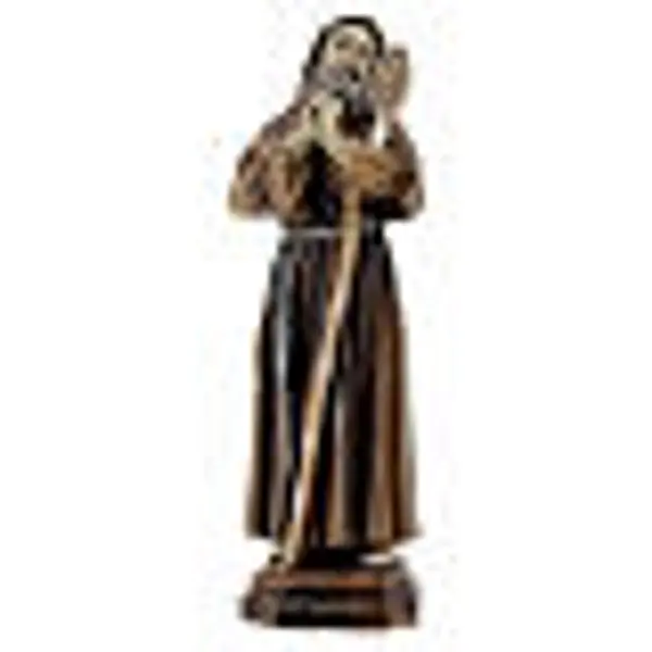 Saint François de Paule Charitas statue résine 12 cm