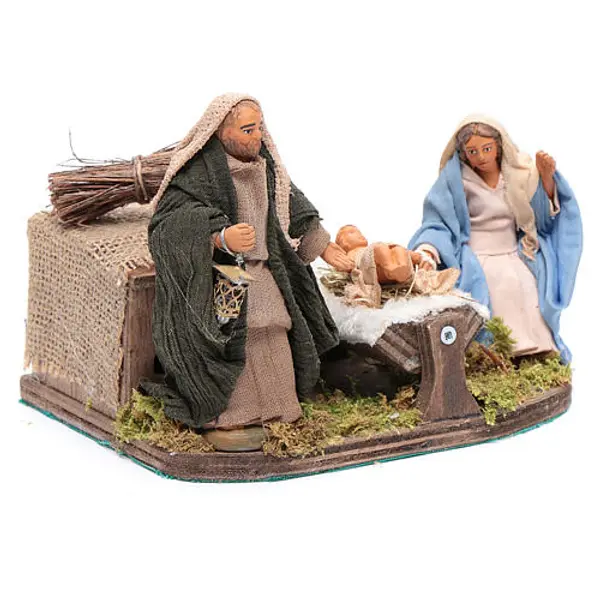 Nativité animation crèche Naples 10 cm