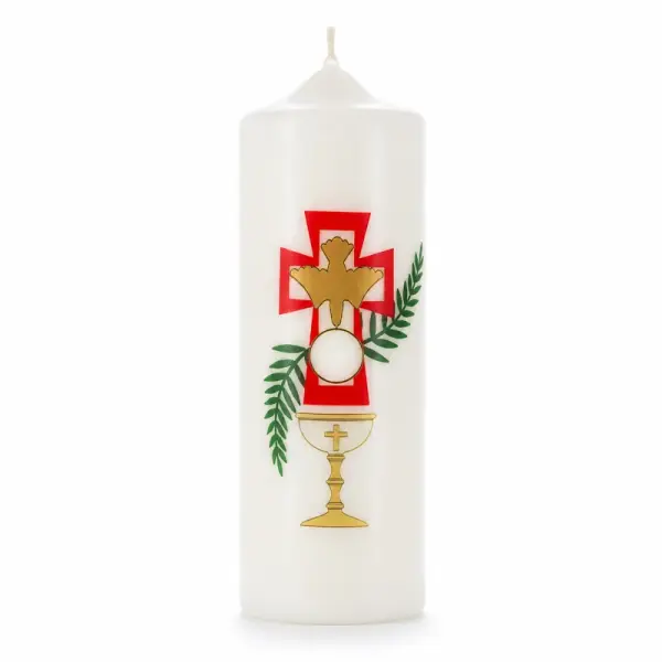 White Communion Candle