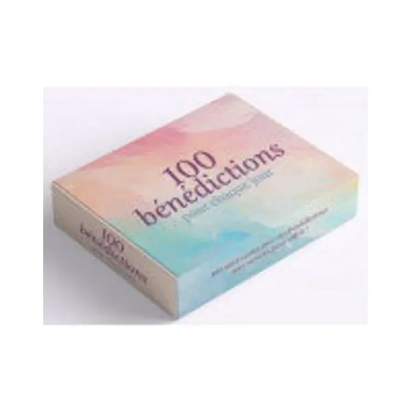 Mini-cartes lot de 100 bénédictions pour chaque jour