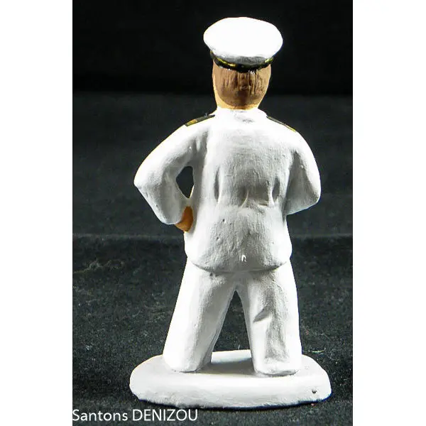 Marin officier Blanc 7 cm