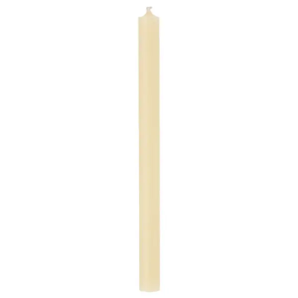 Bougie cylindrique cire d'abeille 270x20 mm