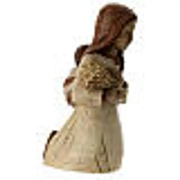 Bergère ocre épis enfant Crèche Paysanne