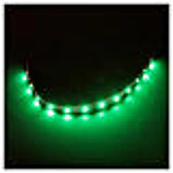 Bande 12 micro-leds pour Frisalight vert 0,8x16 cm