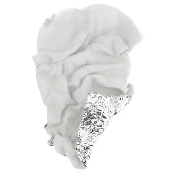 Papier neige pliable pour crèche 120x60 cm