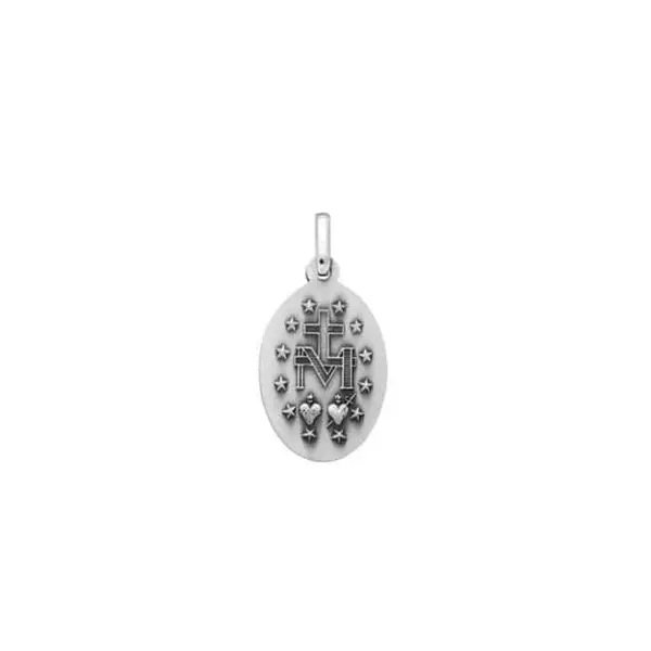 Médaille Miraculeuse - Argent 925 - 13 mm