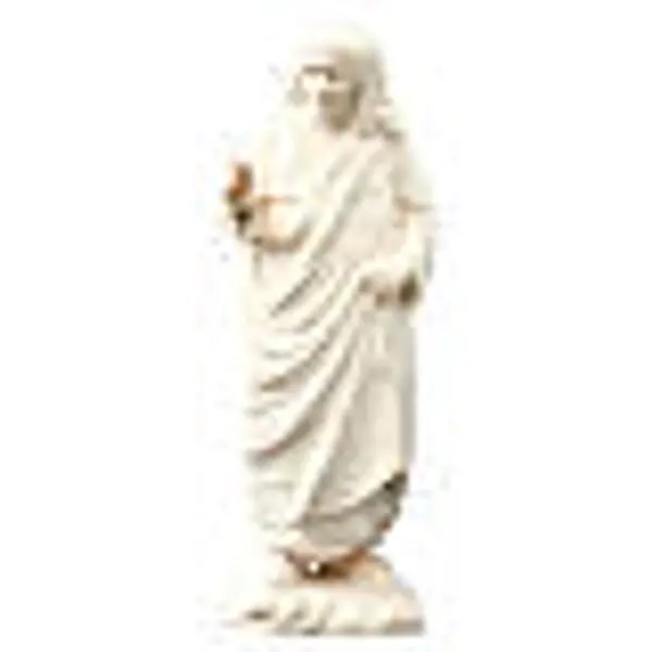 Mère Teresa de Calcutta bois naturel de la Valgardena
