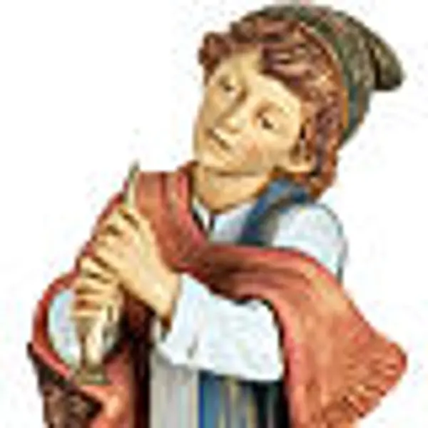 Joueur de flute crèche Fontanini 65 cm résine