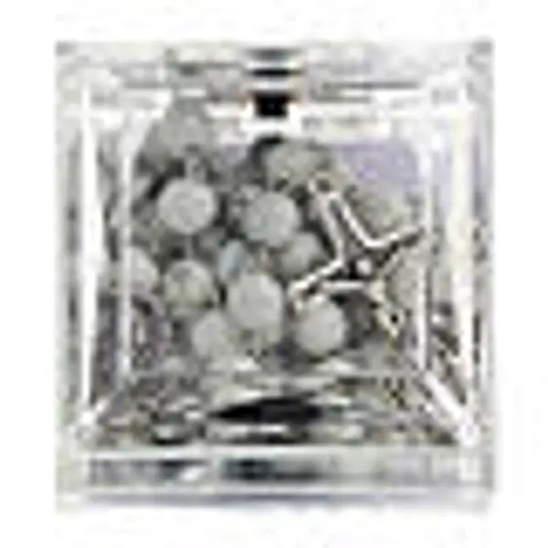 Chapelet pierre Holwite blanche grains 5 mm
