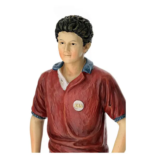 Statue Carlo Acutis 30 cm résine peinte
