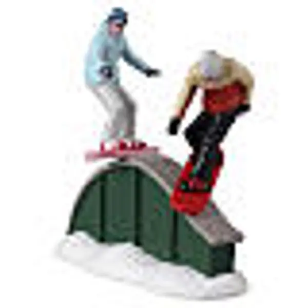 Boarding Fun figurine Lemax Vail Village 9x10x4 cm - 32225