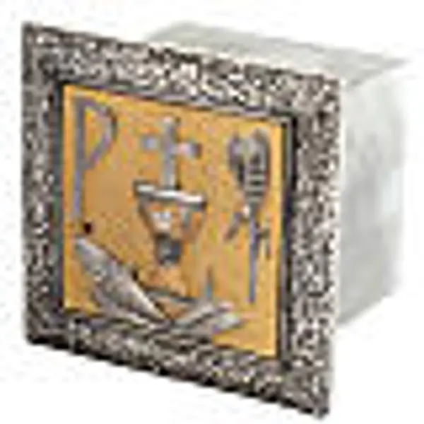Tabernacle à encastrer poisson calice épis croix