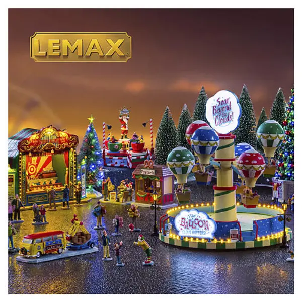 Hot Dog Cart chariot à hot-dogs figurine Lemax Carnival 9x7x5 cm - 12932