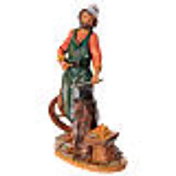 Forgeron crèche Fontanini 30 cm pvc peint main