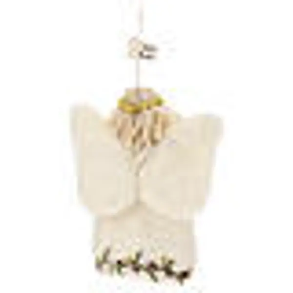 Ange Gry & Sif avec lyre en laine, 10 cm