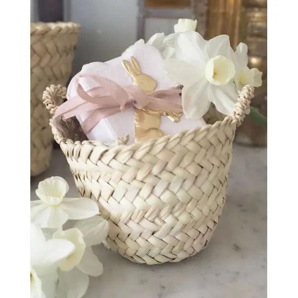 Mini panier en palme
