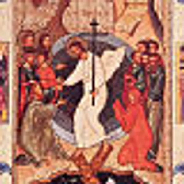 Etui évangéliaire, résurrection