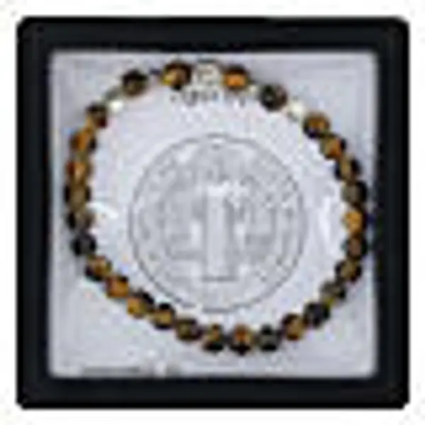 Bracelet oeil de tigre élastique