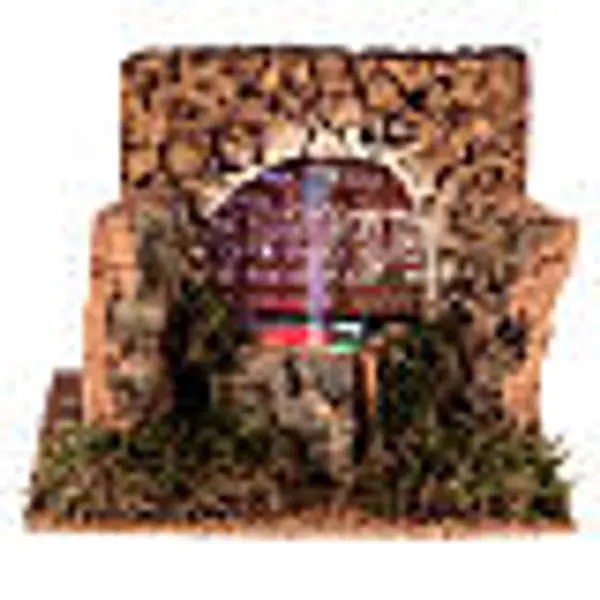 Fontaine avec LED crèche 10 cm 10x15x15 cm
