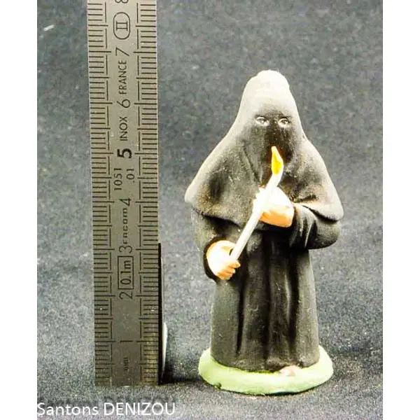 Pénitent Noir 7 cm