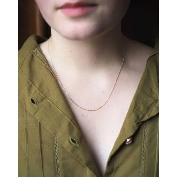 Chaîne forçat rond | Or 9 carats
