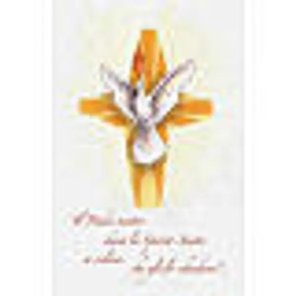 Image pieuse Saint Esprit avec Séquence au verso