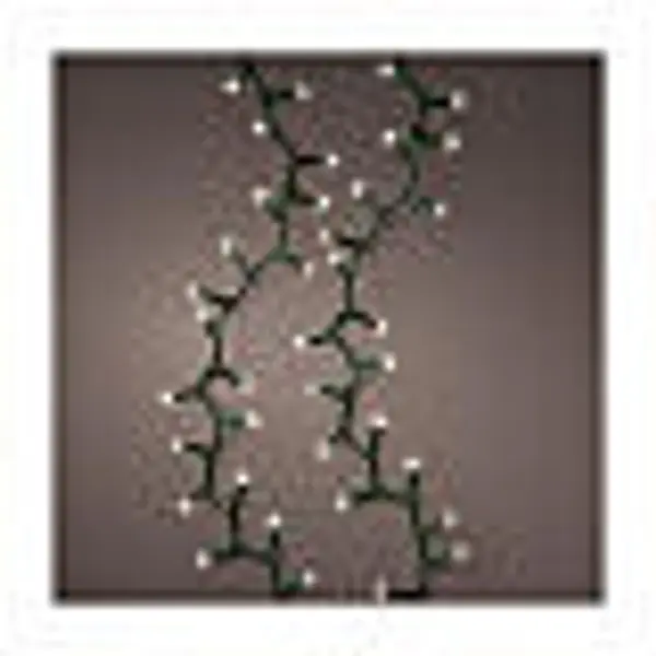 Guirlande lumineuse verte 3000 LEDs 60 m blanc chaud intérieur extérieur