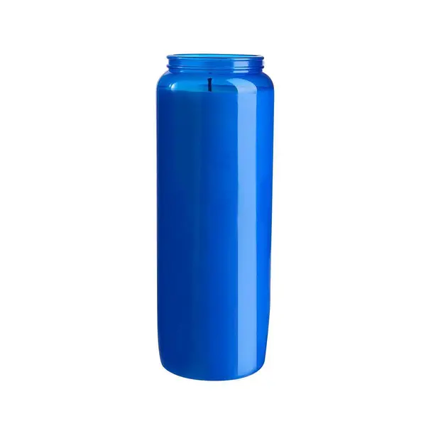 Bougie neuvaine L04 cire végétale - Durée 6 jours - 3 couleurs au choix