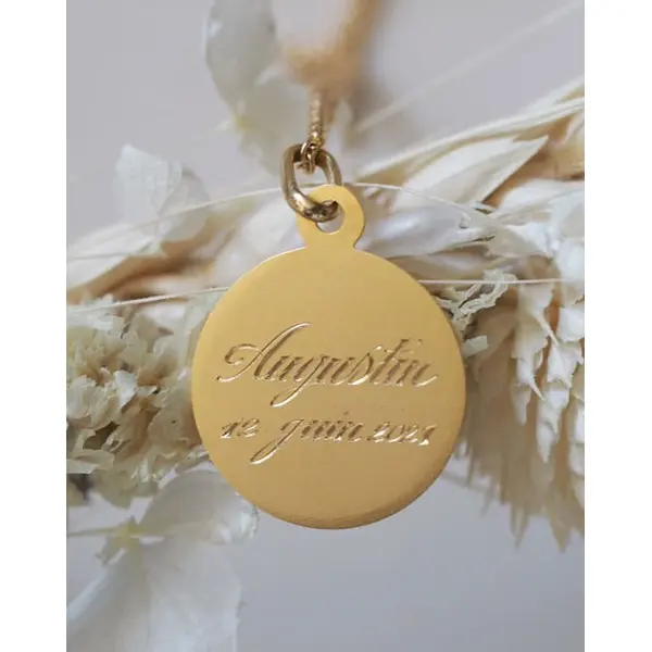Médaille Sancta Mater | Or 18 carats
