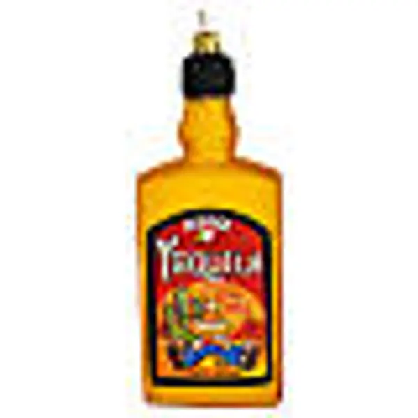 Bouteille de Tequila décoration verre soufflé sapin de Noël