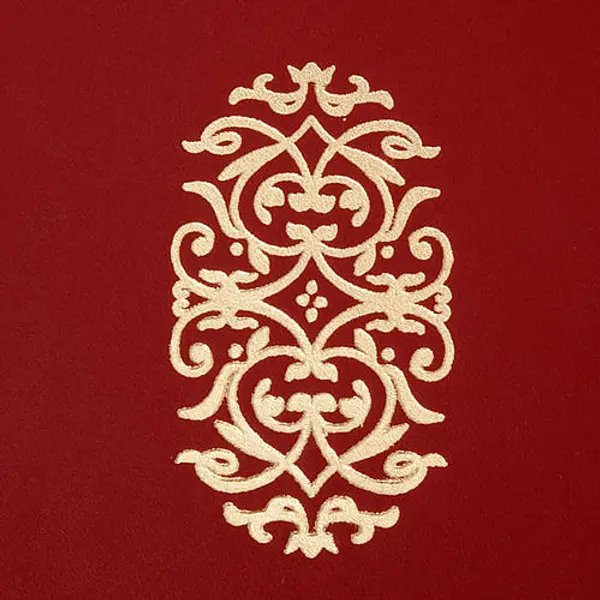 Etui porte-rite en cuire rouge