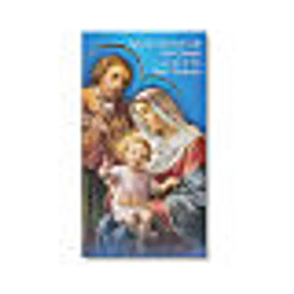 Bénédiction des Familles carton Sainte Famille ITA