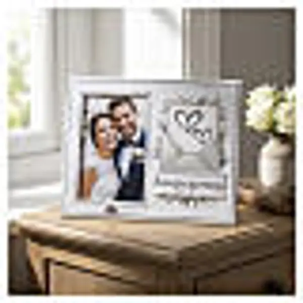 Cadre photo 20x25x10 cm Valenti pour anniversaire de mariage, pour photo 15x10 cm