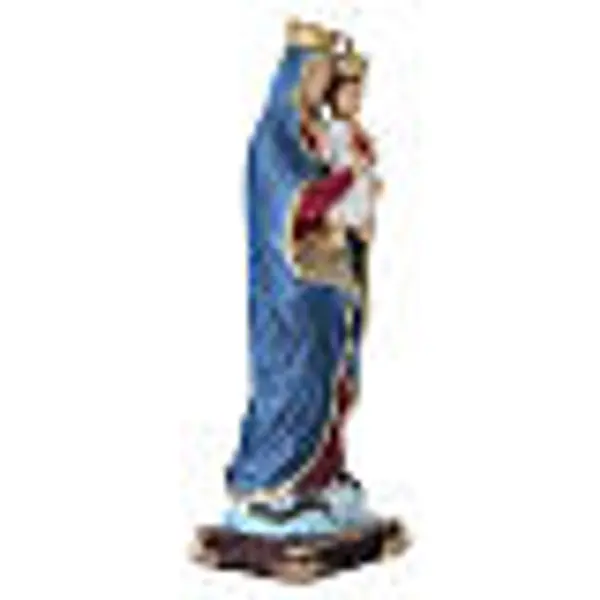 Statuette Vierge du Sacré-Cœur avec l'Enfant Jésus 20 cm
