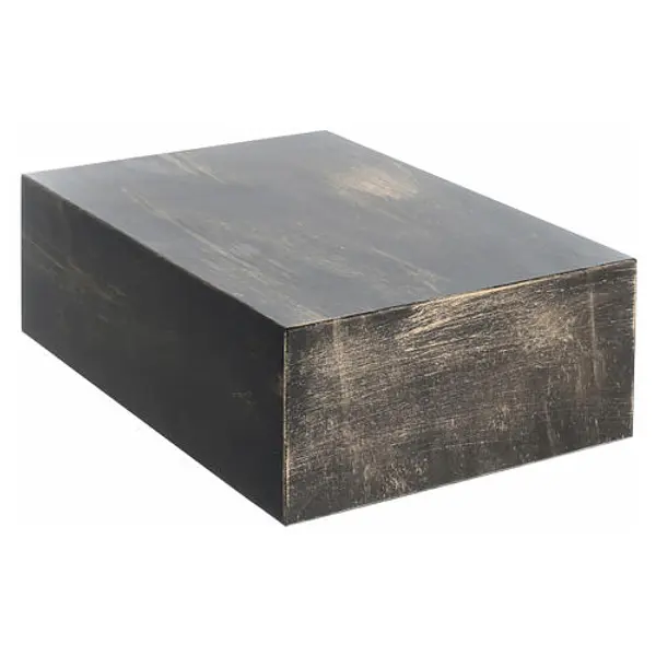 Urne livre lisse effet bronze or mat 5L