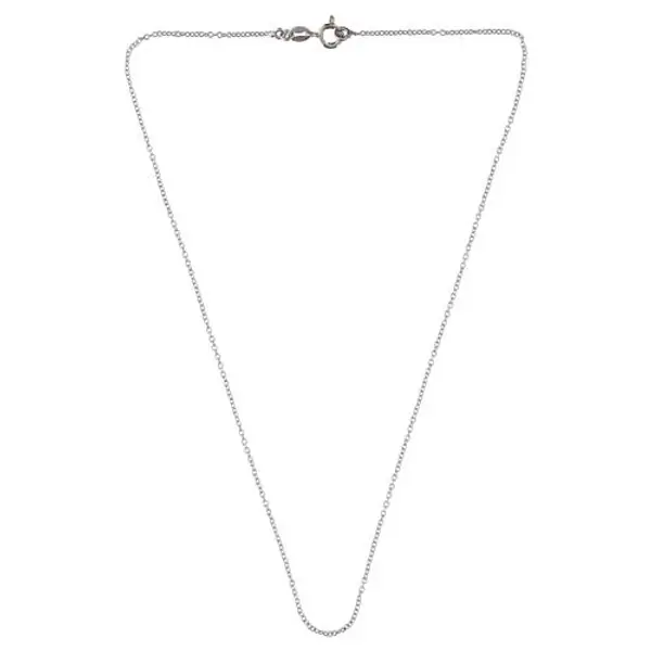 Chaîne forçat en argent 925 maille plate 45 cm