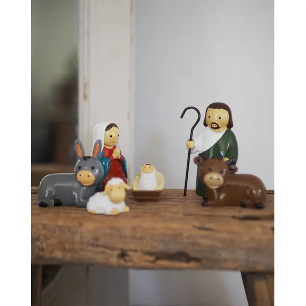Crèche de Noël enfant – Figurines de la Nativité