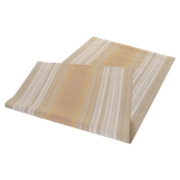Nappe d'autel Slabbinck brodée lignes dorées en viscose
